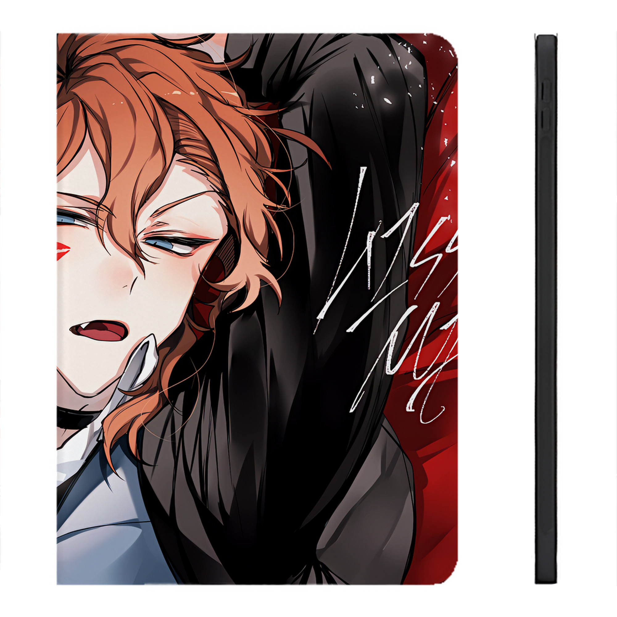 （画像用） 文豪ストレイドッグス Bungo Stray Dogs IPadケース ペンホルダー付き ブックスタイルデザイン